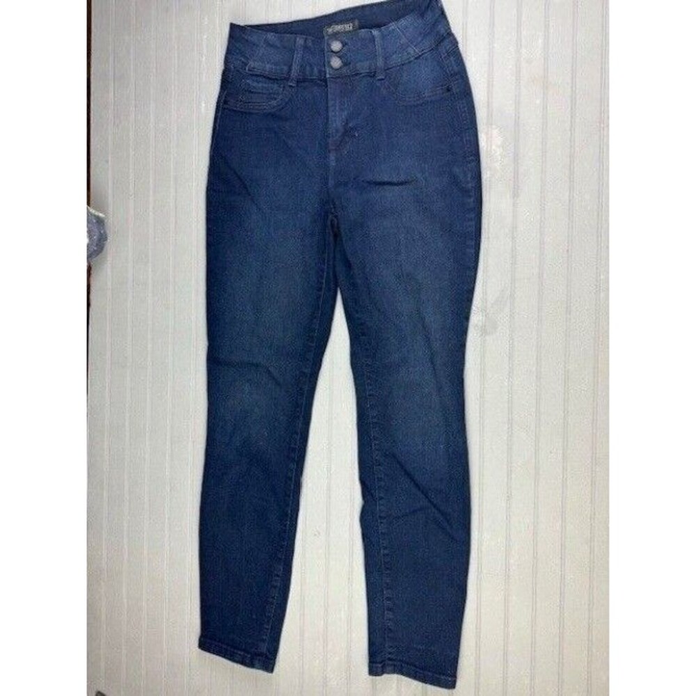 Sound Style Size 4 Womens Jeans Skinny Mid Rise Dark Wash Stretch